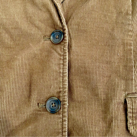 J. Crew Factory Store Women’s Brown Corduroy Two Button Blazer, Size 12 - Picture 4 of 14